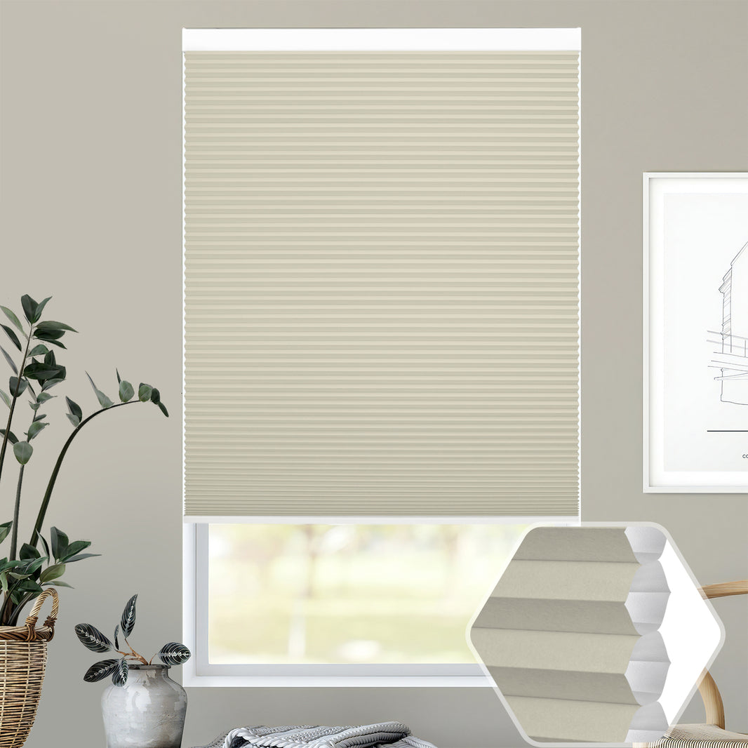 Kincmo 100% Blackout Energy Saving Motorized Cellular Shades