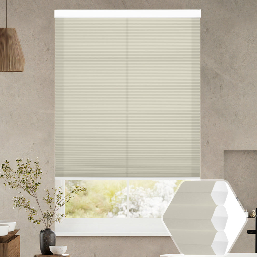 Kincmo Thermal Insulating Light Filtering Motorized Cellular Shades