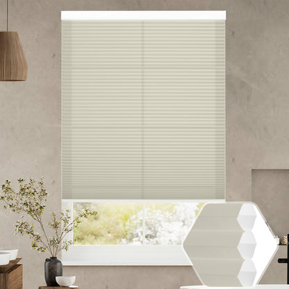 Kincmo Thermal Insulating Light Filtering Motorized Cellular Shades