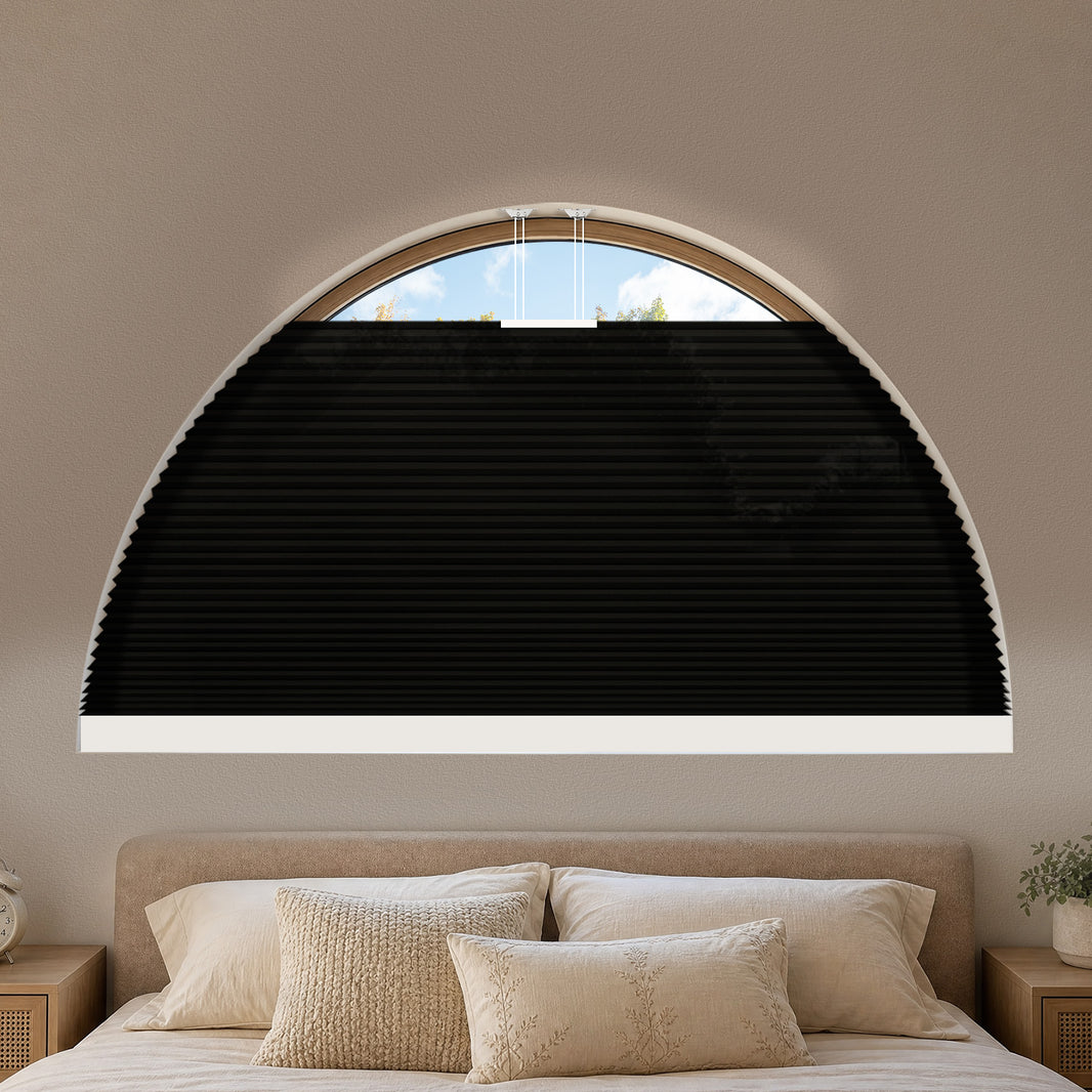 Kincmo Motorized Arched Cellular Shades