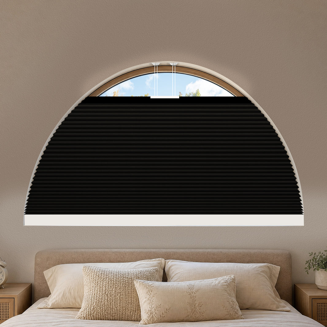 Kincmo Motorized Arched Cellular Shades