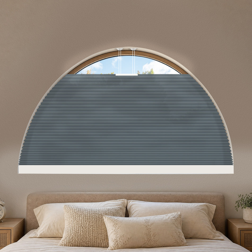 Kincmo Motorized Arched Cellular Shades