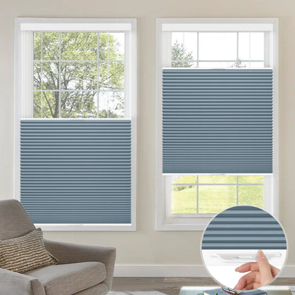Kincmo Cordless Top Down Bottom Up Cellular Shades, 100% Blackout
