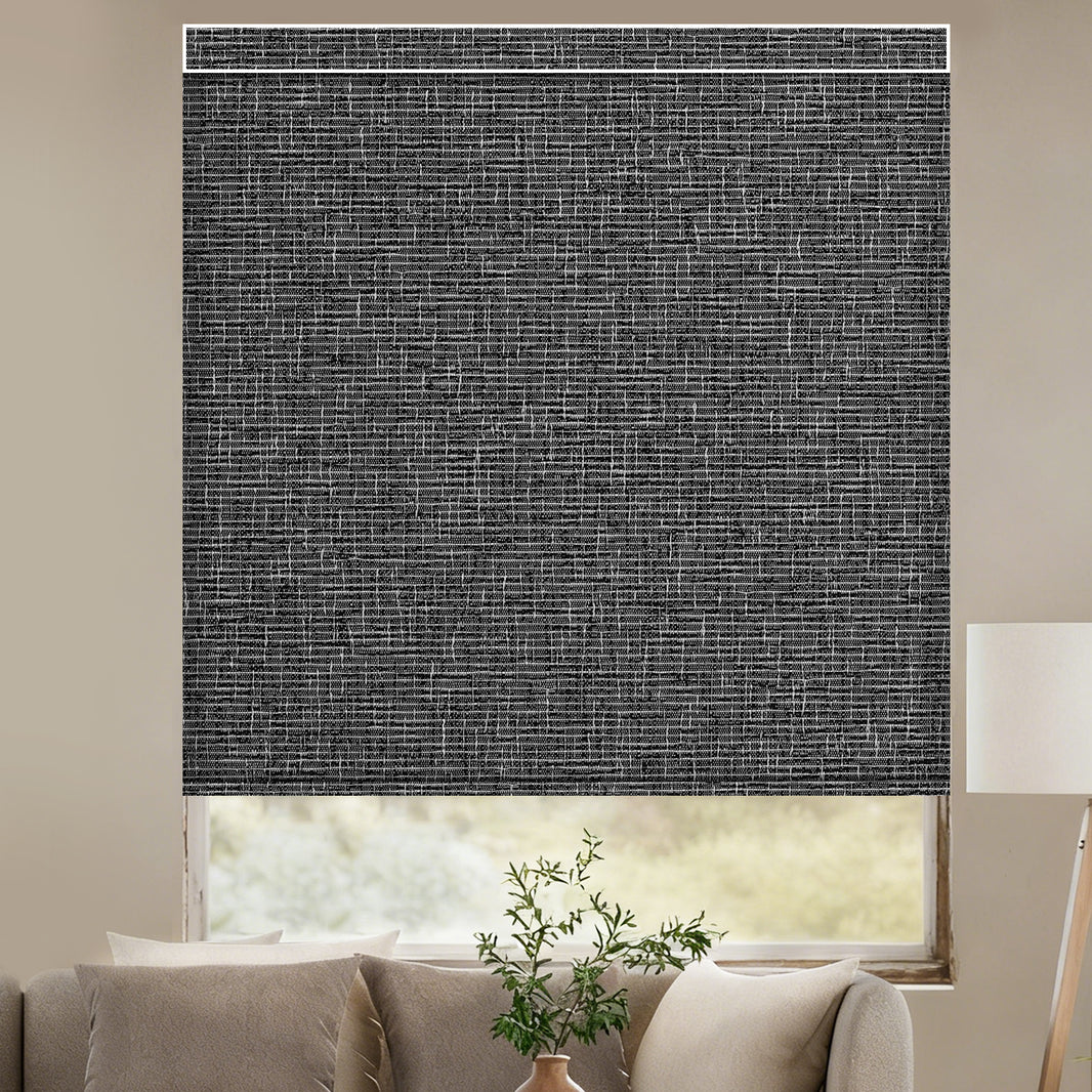 Kincmo Motorized Light Filtering Roller Shades 75% Blackout - Classic