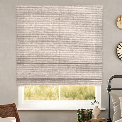 Kincmo Motorized Light Filtering Roman Shades 75%/85% Blackout - Classic
