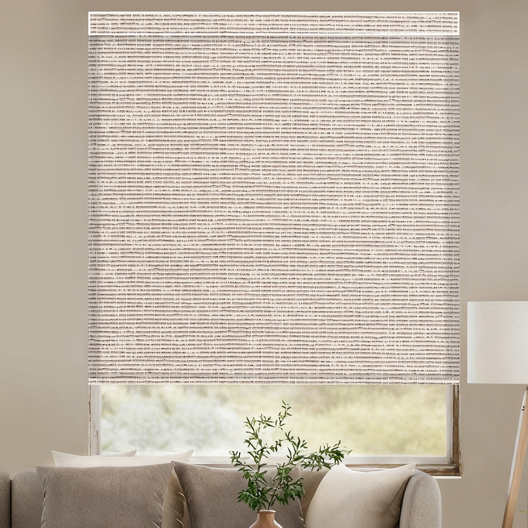 Kincmo Motorized Light Filtering Roller Shades 75% Blackout - Classic