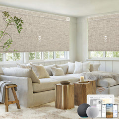 Kincmo Motorized Roller Shades 100% Blackout - Classic