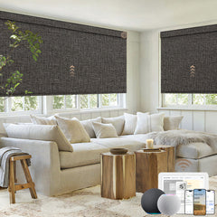 Kincmo Motorized Roller Shades 100% Blackout - Classic