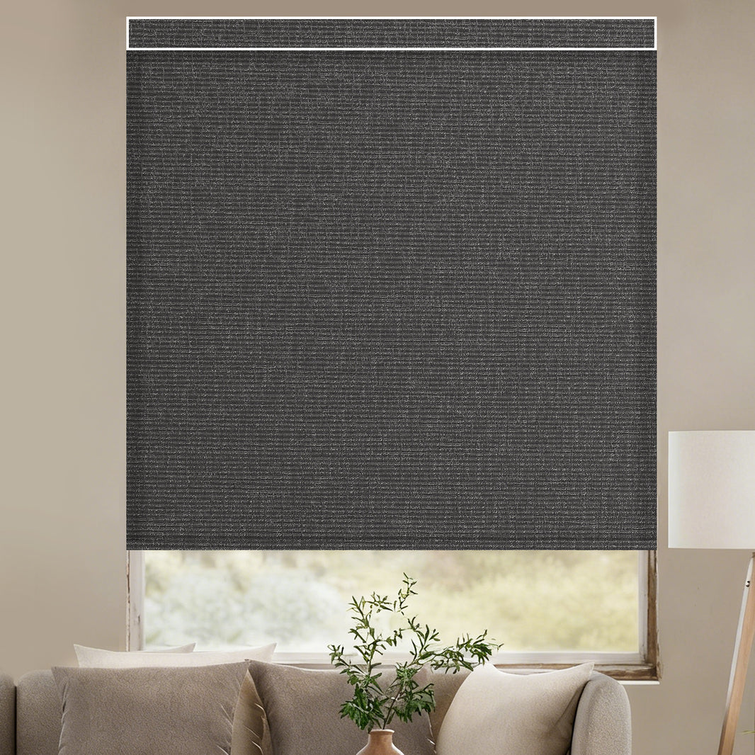 Kincmo Motorized Light Filtering Roller Shades 75% Blackout - Classic