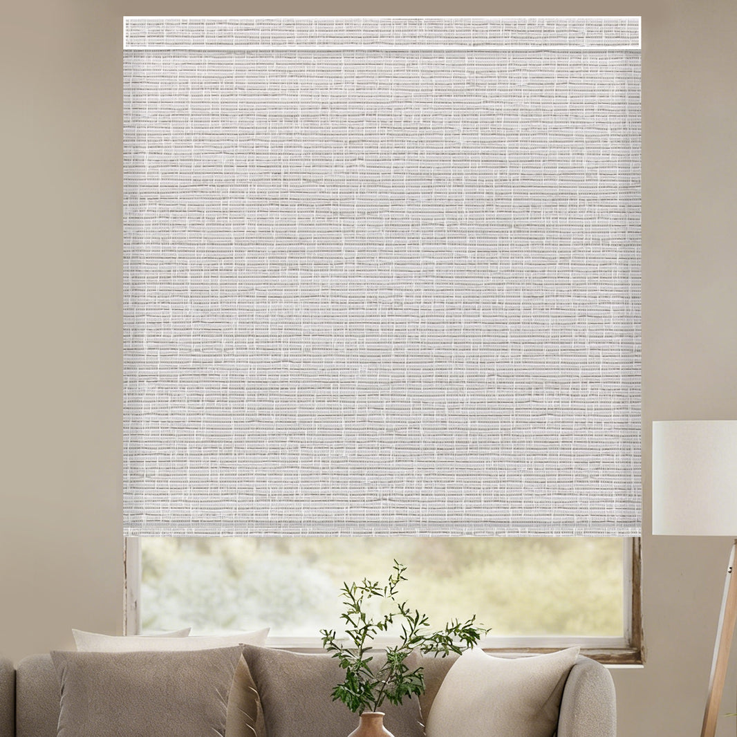 Kincmo Motorized Light Filtering Roller Shades 75% Blackout - Classic