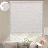 Kincmo No Drill Cordless Light Filtering Roller Shades 75% Blackout - Classic