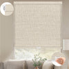 Kincmo No Drill Cordless Light Filtering Roller Shades 75% Blackout - Classic