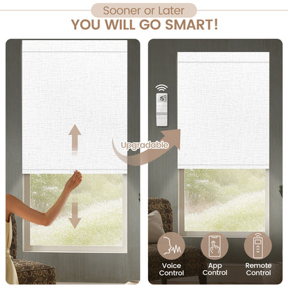 Kincmo Cordless Roller Shades 100% Blackout - Classic