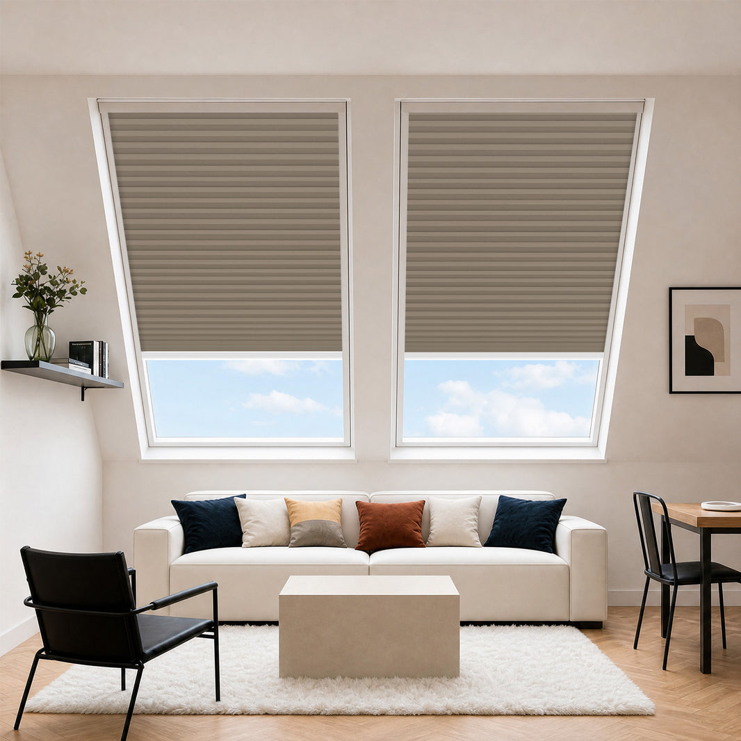 Kincmo Motorized Skylight Cellular Shades