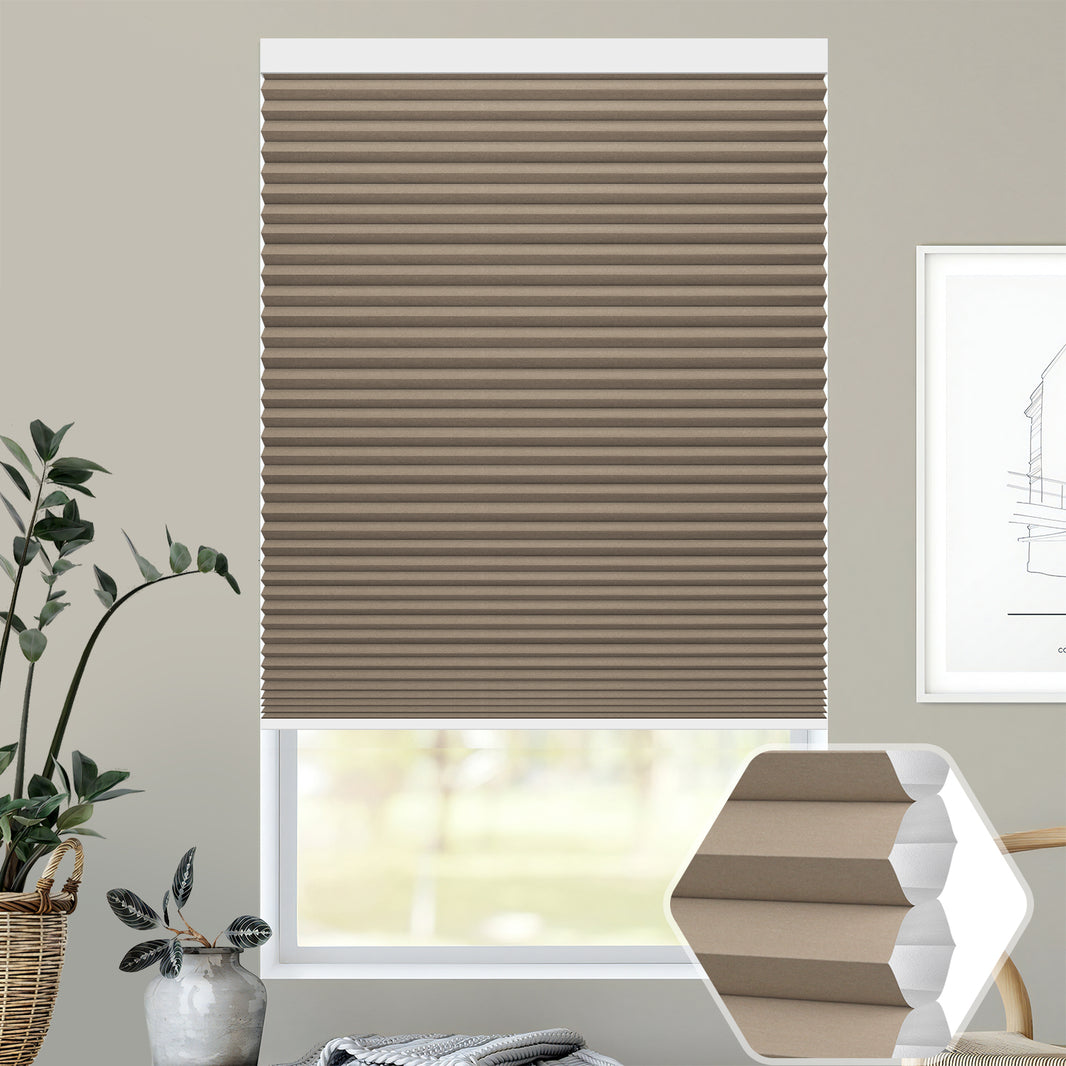 Kincmo 100% Blackout Energy Saving Motorized Cellular Shades