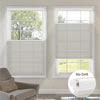 Kincmo No Drill Top Down Bottom Up Cellular Shades, Motorized Light Filtering