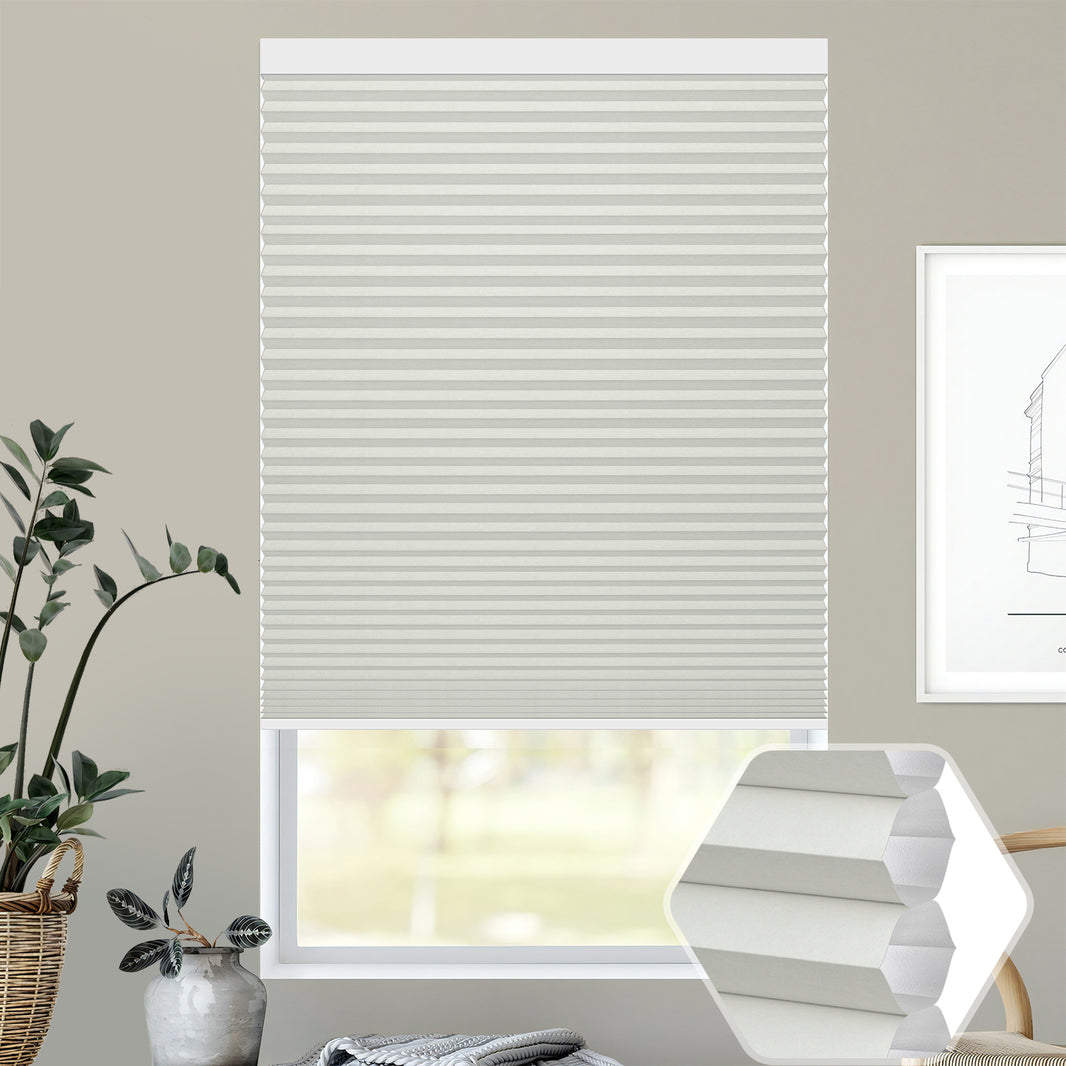 Kincmo 100% Blackout Energy Saving Motorized Cellular Shades