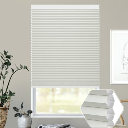 Kincmo 100% Blackout Energy Saving Motorized Cellular Shades