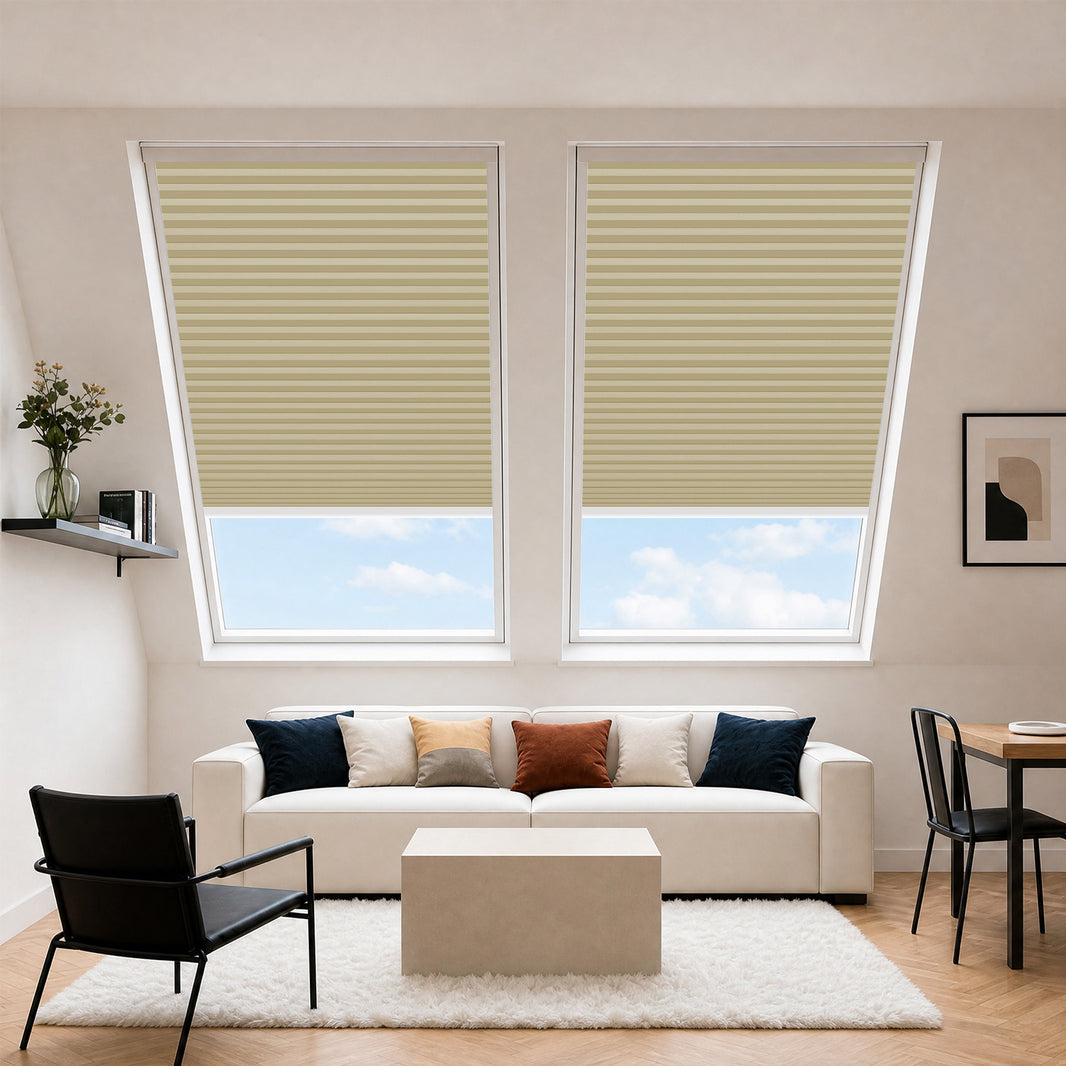 Kincmo Motorized Skylight Cellular Shades
