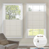 Kincmo No Drill Top Down Bottom Up Cellular Shades, Motorized Light Filtering | Double Cell