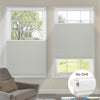 Kincmo No Drill Top Down Bottom Up Cellular Shades, Motorized 100% Blackout