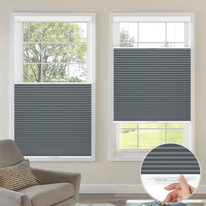 Kincmo Cordless Top Down Bottom Up Cellular Shades, 100% Blackout