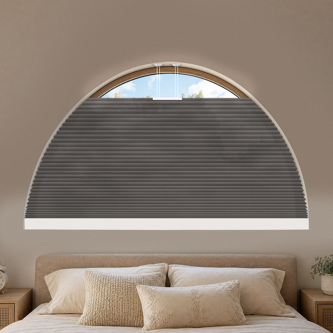 Kincmo Motorized Arched Cellular Shades