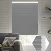 Kincmo Energy-Saving, 100% Blackout Motorized Cellular Shades | Double-Cell