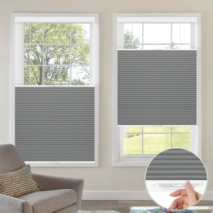 Kincmo Cordless Top Down Bottom Up Cellular Shades, 100% Blackout | Double Cell