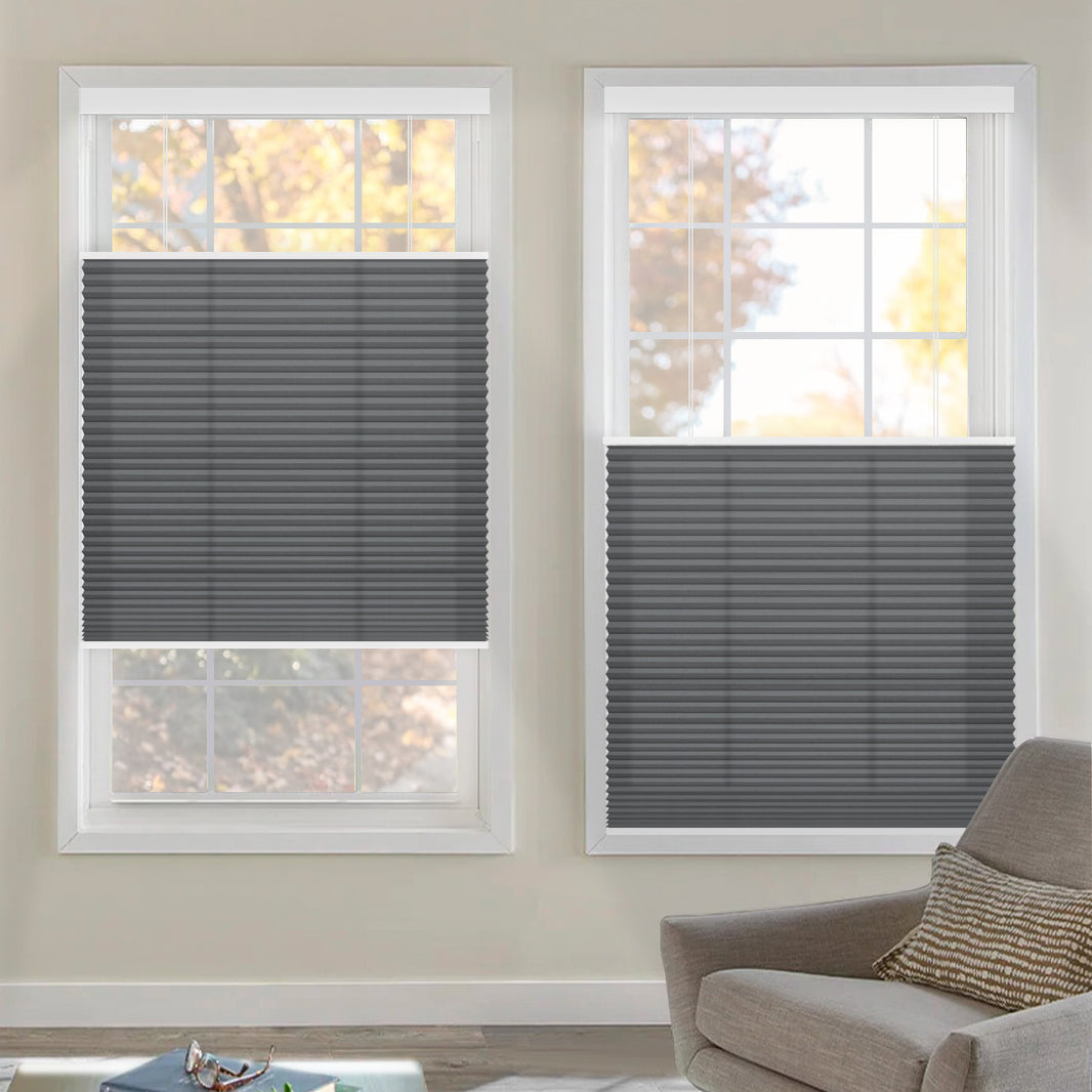 Kincmo Motorized Light Filtering Top Down Bottom Up Cellular Shades