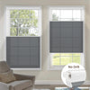 Kincmo No Drill Top Down Bottom Up Cellular Shades, Motorized Light Filtering | Double Cell