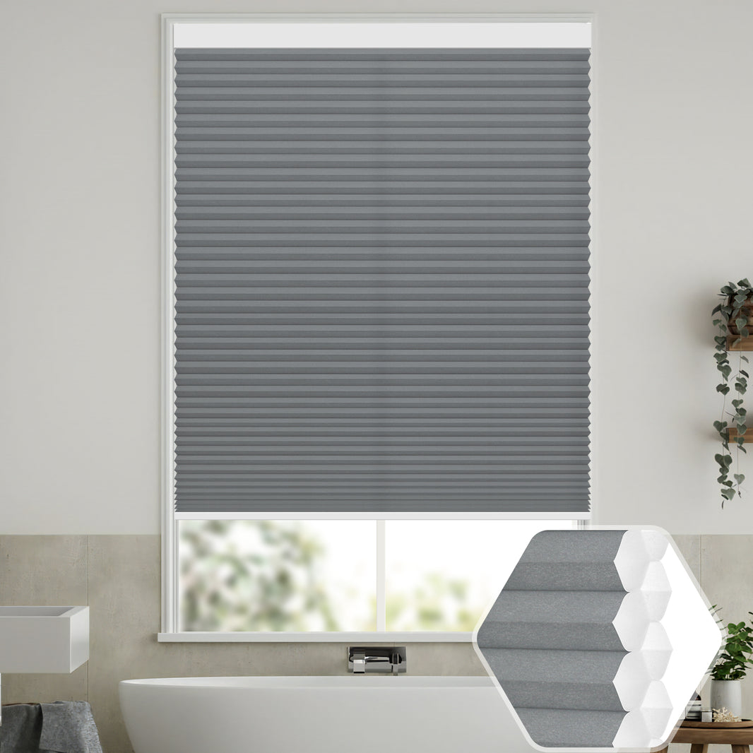 Kincmo Noise-Reducing, Light Filtering Motorized Cellular Shades | Double-Cell