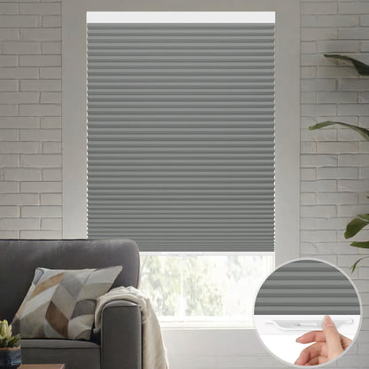 Kincmo Cordless Cellular Shades 100% Blackout, Noise Reduction | Double Cell
