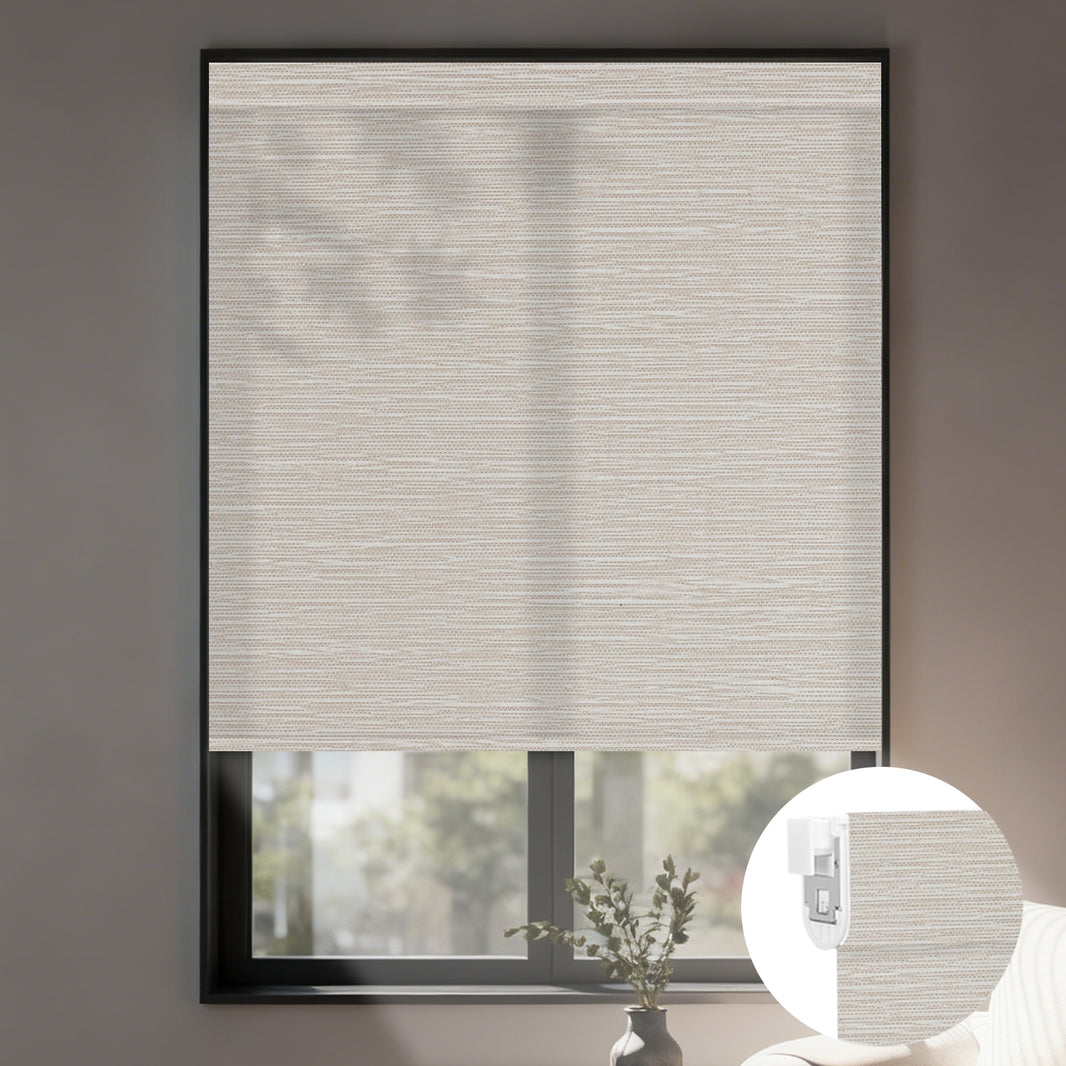 light filtering roller shades no drill