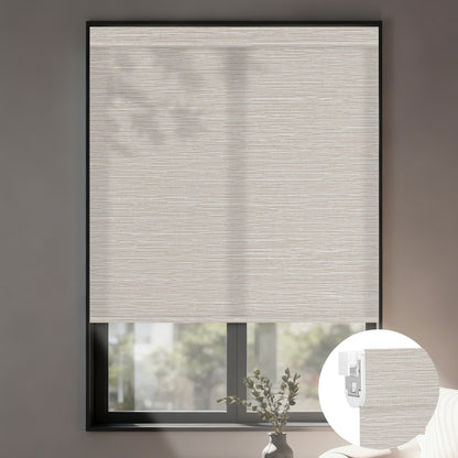 light filtering roller shades no drill