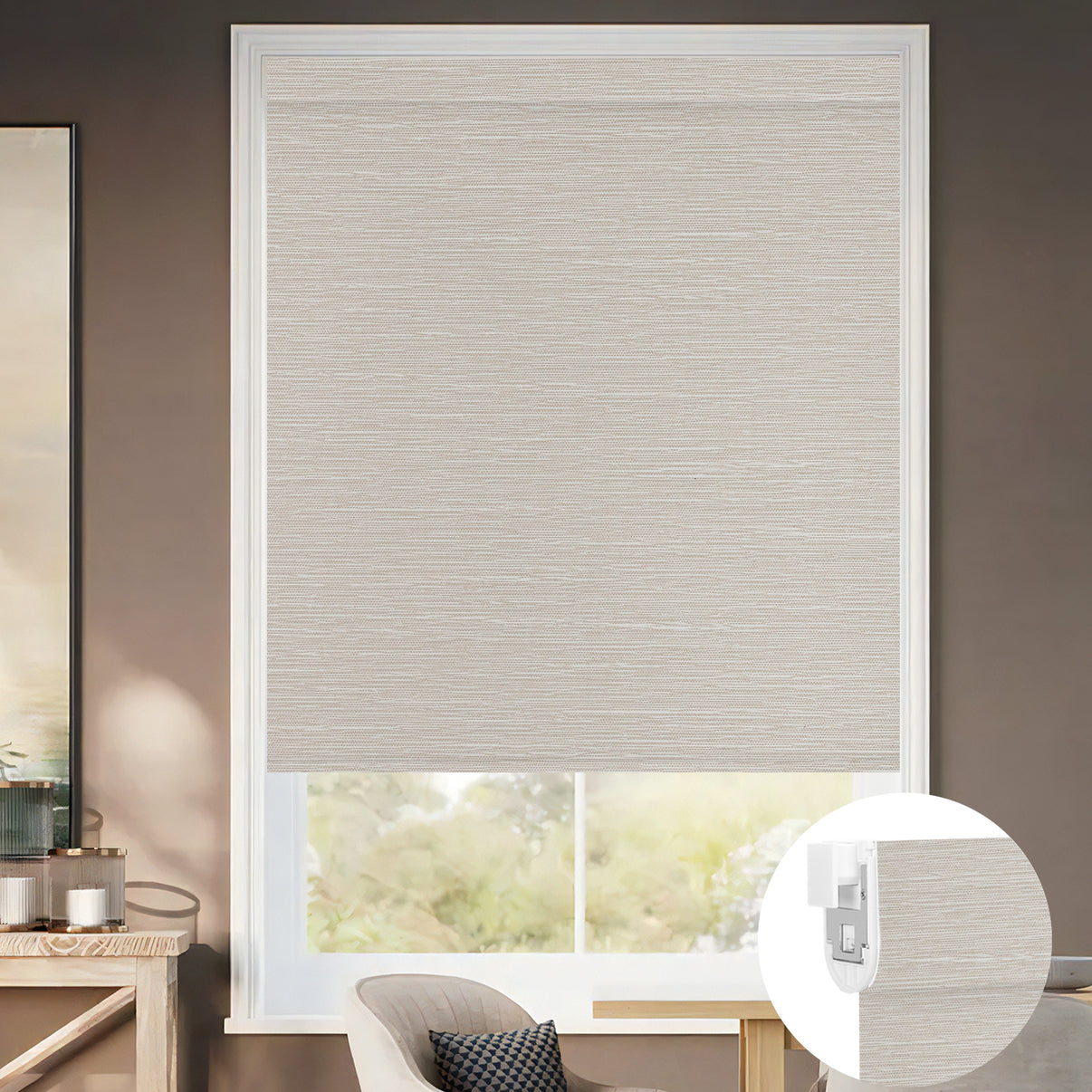 no drill black out blinds