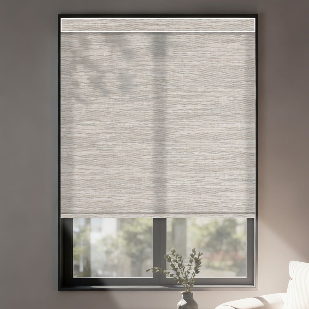 dreamy light filtering motorized roller shades
