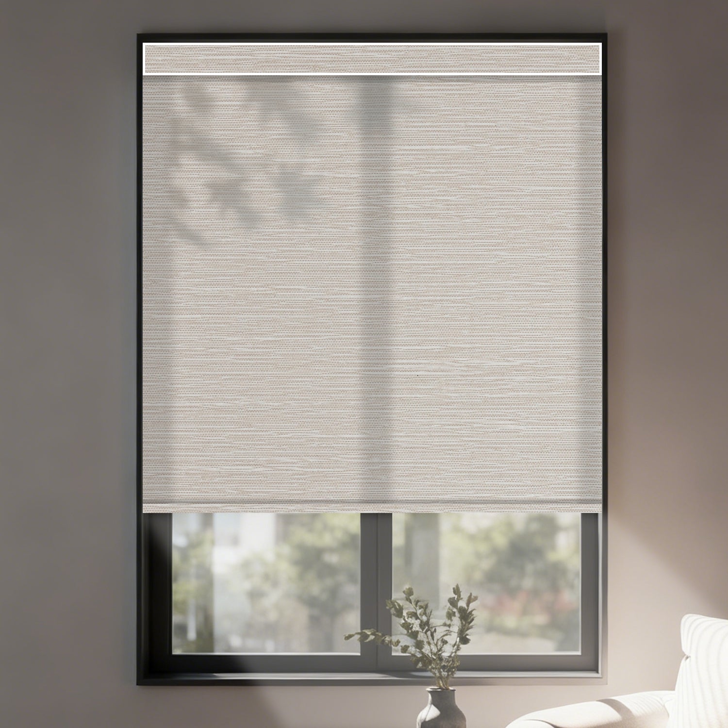 dreamy light filtering motorized roller shades