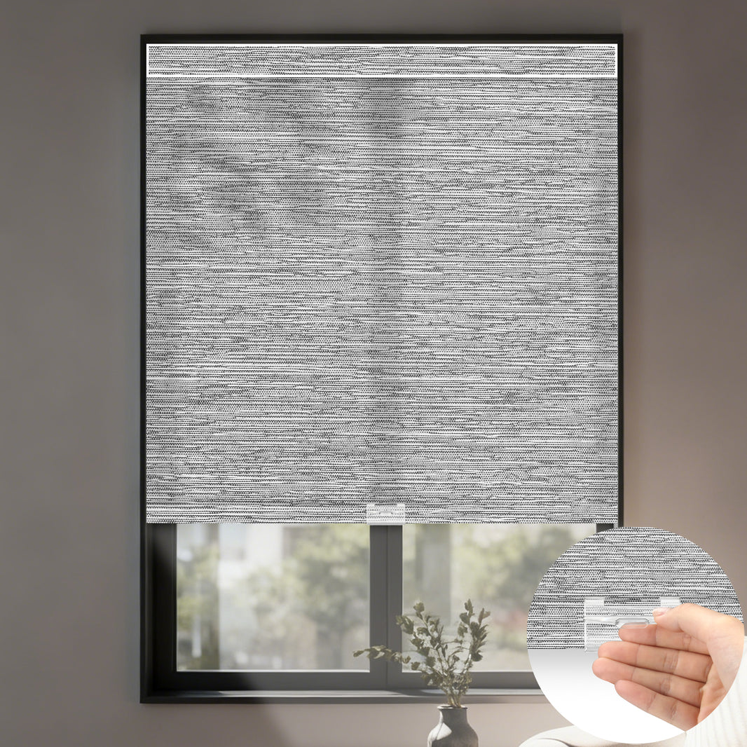 Kincmo Cordless Light Filtering Roller Shades 75% Blackout - Dreamy