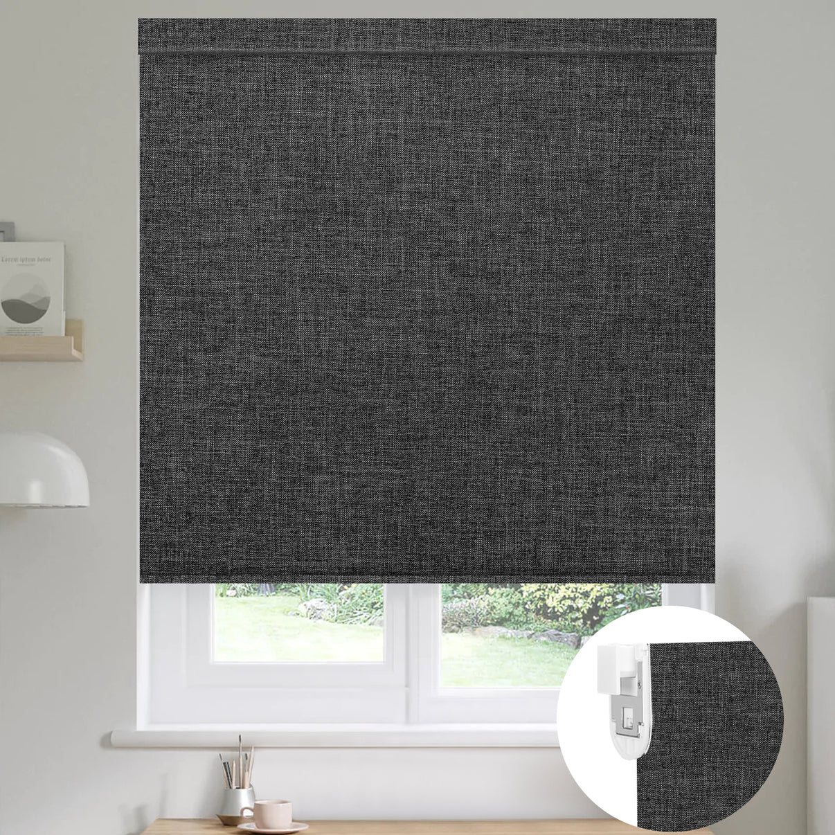 dual sided no drill shades