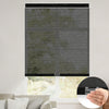 Kincmo Cordless Light Filtering Roller Shades 50% Blackout - Eclipse