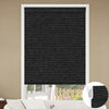 Kincmo No Drill Roller Shades, Motorized 100% Blackout - Eclipse