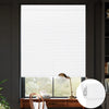 white no screw blinds for windows