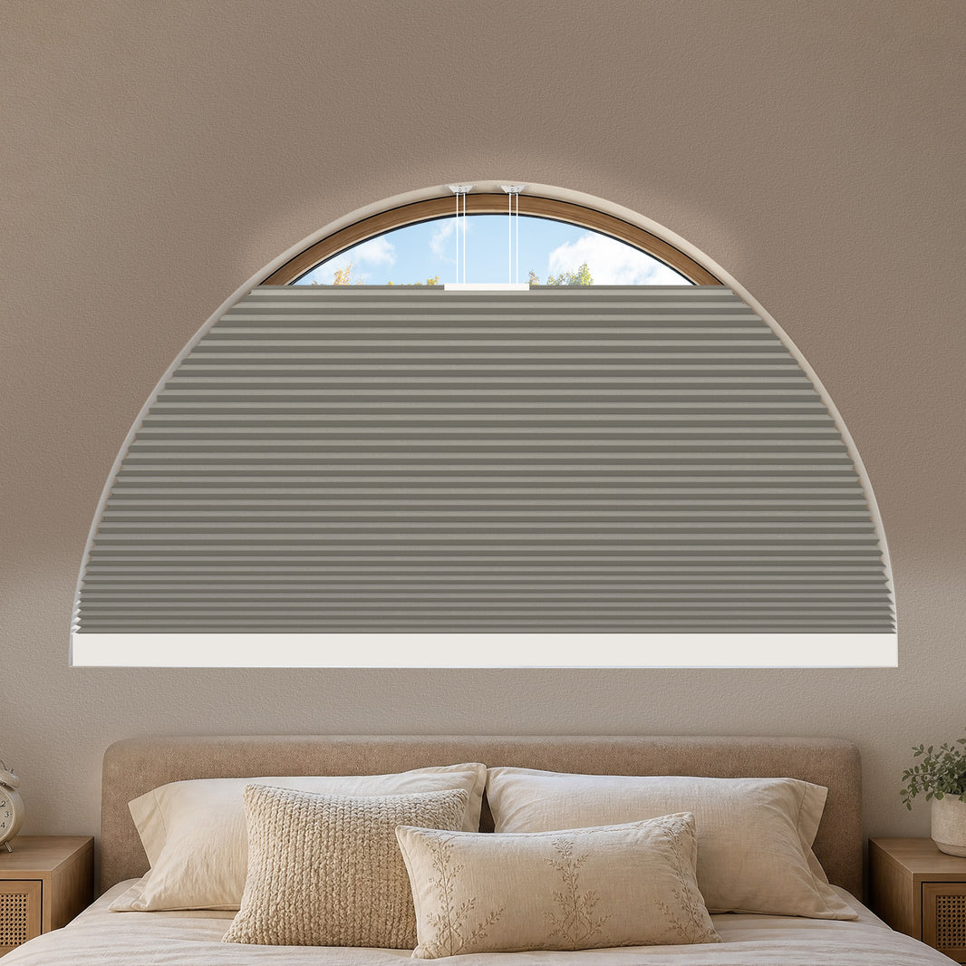 Kincmo Motorized Arched Cellular Shades