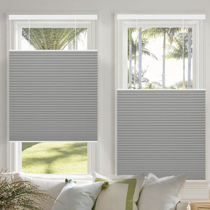 Kincmo Motorized 100% Blackout Top Down Bottom Up Cellular Shades | Double Cell