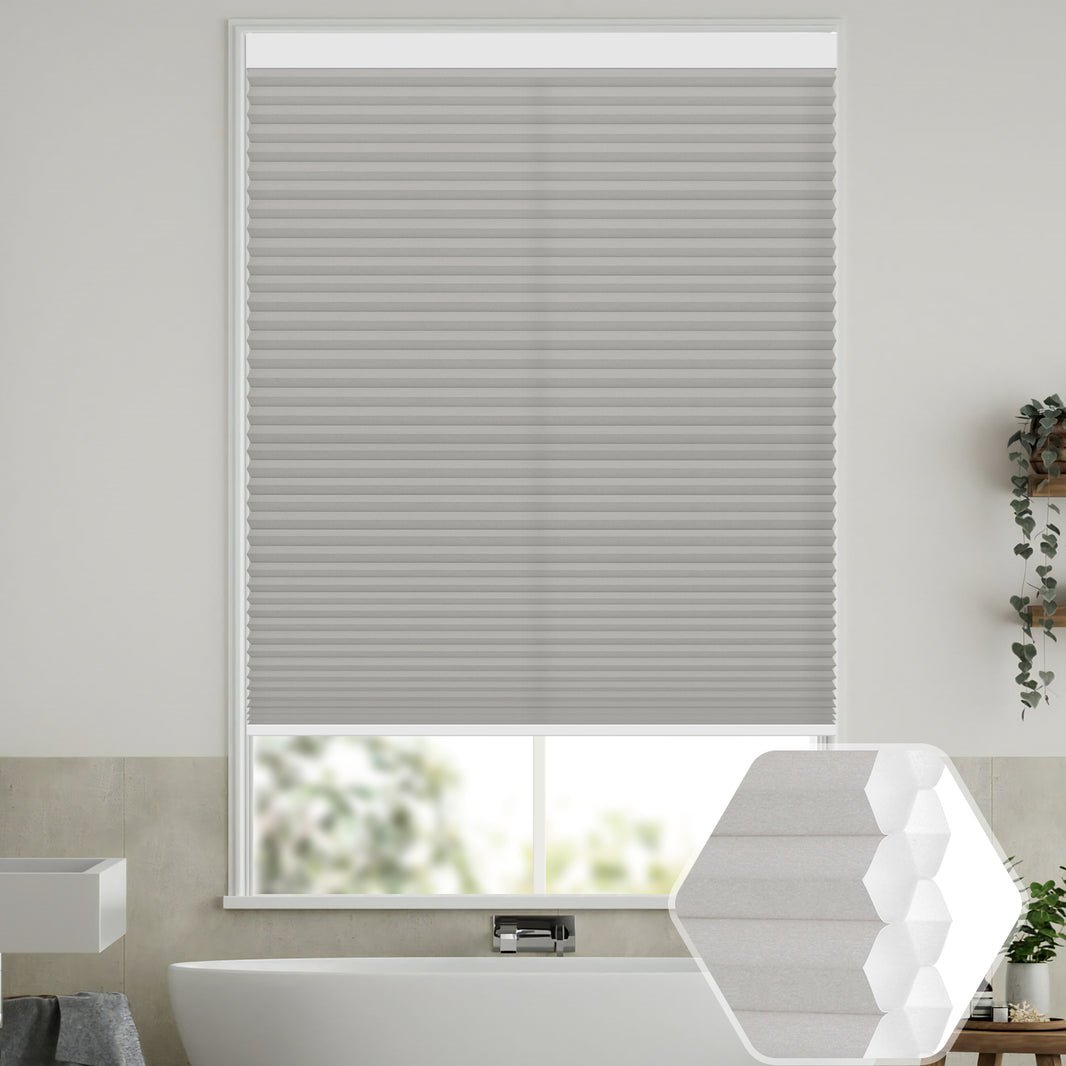 Kincmo Noise-Reducing, Light Filtering Motorized Cellular Shades | Double-Cell