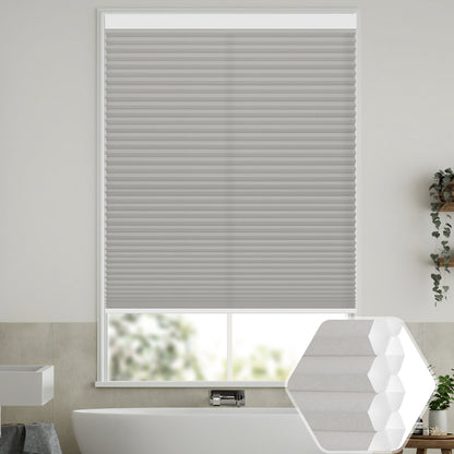 Kincmo Noise-Reducing, Light Filtering Motorized Cellular Shades | Double-Cell