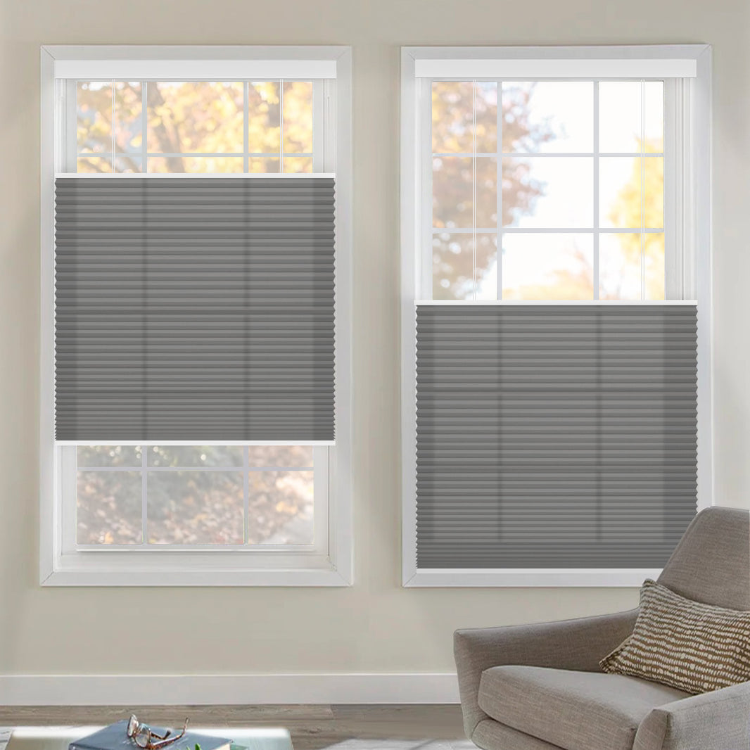 Kincmo Motorized Light Filtering Top Down Bottom Up Cellular Shades