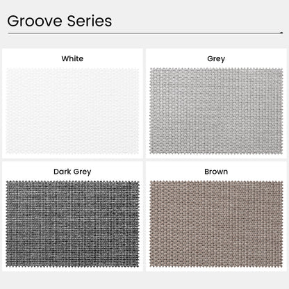 Kincmo 100% Blackout Roller Fabric Swatches