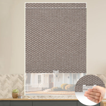 Kincmo Cordless 100% Blackout Roller Shades - Groove